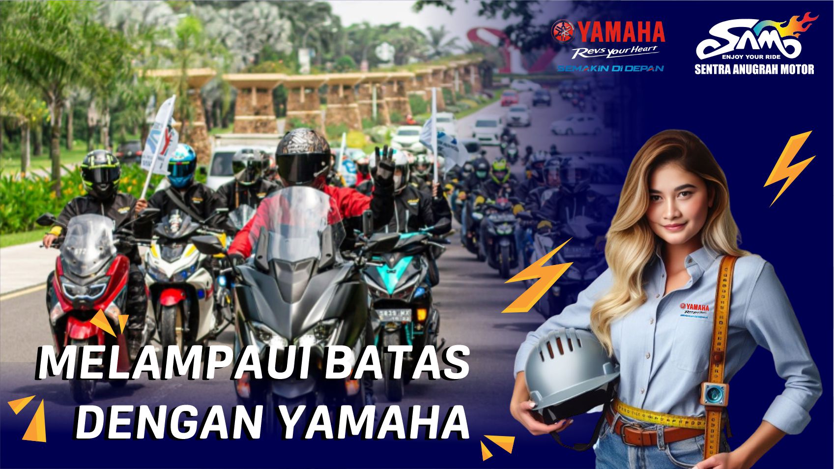 Melampaui Batas dengan Yamaha