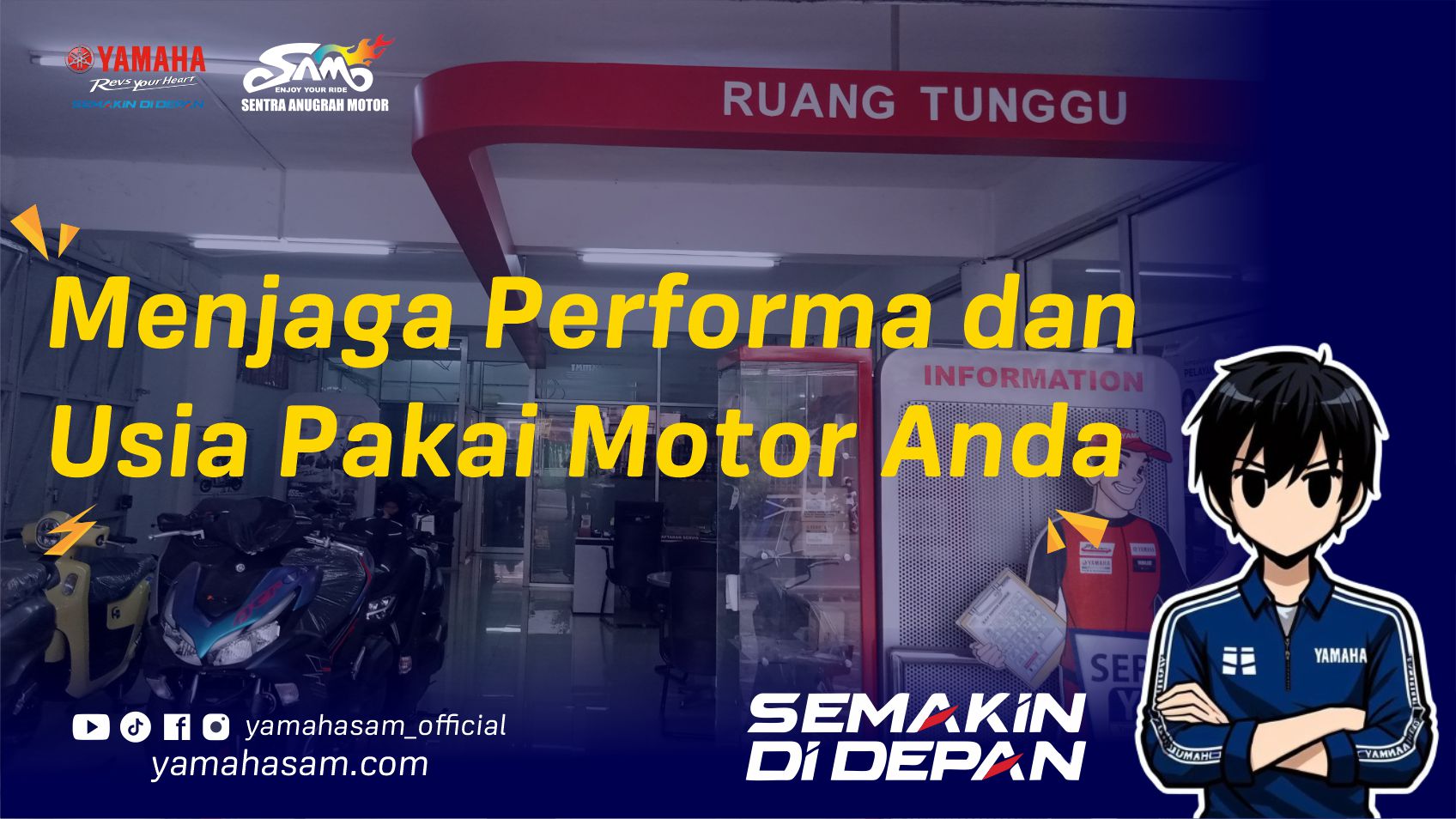 Tips Perawatan Motor Yamaha